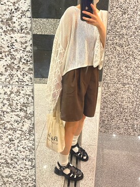 nahoさん（レディース・153cm）の夏コーディネート