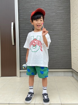 1KK1-013さん（キッズ・100cm）の夏コーディネート