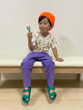 1KK1-013さん（キッズ・100cm）の夏コーディネート