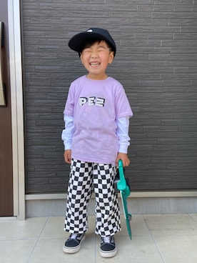 1KK1-013さん（キッズ・100cm）の春コーディネート