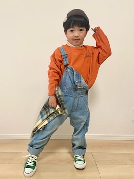 1KK1-013さん（キッズ・100cm）の冬コーディネート