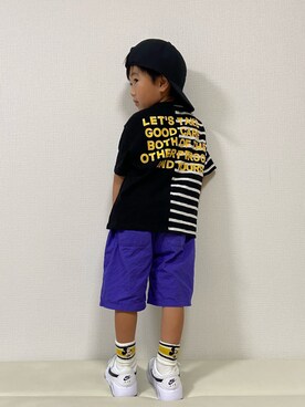 「アイテム（その他）」を使った、1KK1-013さん（キッズ・100cm）の夏コーディネート