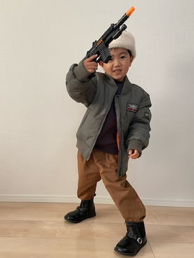 1KK1-013さん（キッズ・100cm）の秋コーディネート