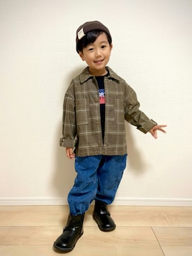 1KK1-013さん（キッズ・100cm）の秋コーディネート