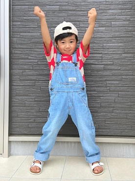 1KK1-013さん（キッズ・100cm）の夏コーディネート