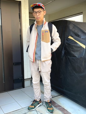 「Supreme （シュプリーム）のアイテム」を使った、KHさん（メンズ・170cm）の秋コーディネート