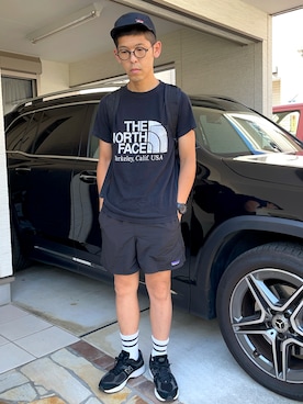 「アイテム（デジタル腕時計）」を使った、KHさん（メンズ・170cm）の夏コーディネート