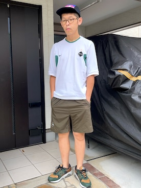 「F.C.Real Bristol（エフシーレアルブリストル）のアイテム」を使った、KHさん（メンズ・170cm）の夏コーディネート