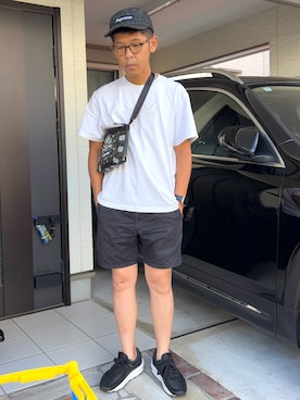 「サコッシュ」｜KHさん（メンズ・170cm）の夏コーディネート