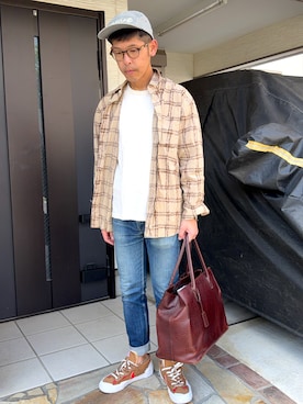 「JIL SANDER（ジルサンダー）のアイテム」を使った、KHさん（メンズ・170cm）の春コーディネート