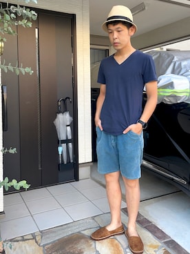 「nonnative（ノンネイティブ）のアイテム（スリッポン）」を使った、KHさん（メンズ・170cm）の秋コーディネート