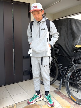 「Supreme （シュプリーム）のアイテム（帽子）」を使った、KHさん（メンズ・170cm）の春コーディネート