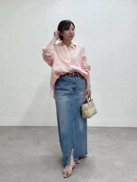 「RIVE DROITE（リヴドロワ）のアイテム」を使った、rd-yuko さん（レディース・155cm）の春コーディネート