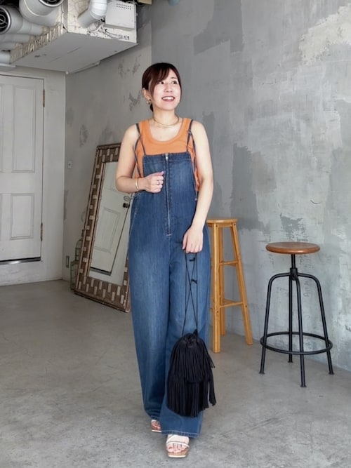 セール】【シーズン問わず使える】デニムサロペット（サロペット