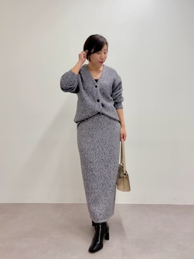 「アイテム（チョーカー）」を使った、rd-yuko さん（レディース・155cm）の秋コーディネート