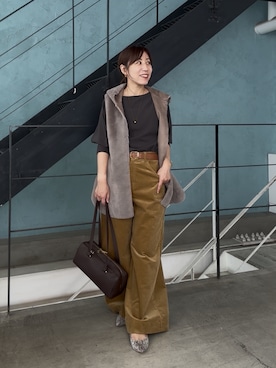 「アイテム（その他アウター）」を使った、rd-yuko さん（レディース・155cm）の夏コーディネート