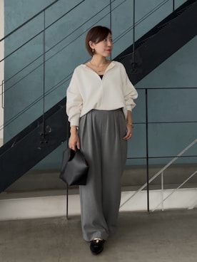 「アイテム（チョーカー）」を使った、rd-yuko さん（レディース・155cm）の秋コーディネート