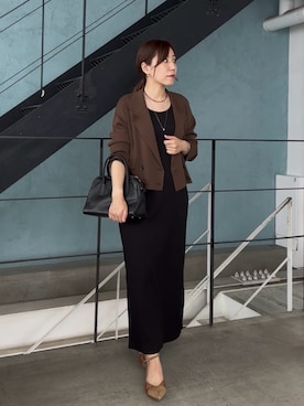 「アイテム（ジャケット/アウター）」を使った、rd-yuko さん（レディース・155cm）の夏コーディネート