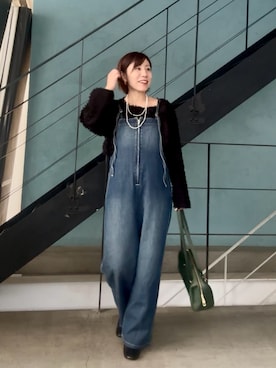 「RIVE DROITE（リヴドロワ）のアイテム」を使った、rd-yuko さん（レディース・155cm）の冬コーディネート