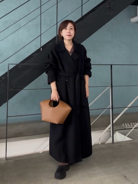 「ロング丈」｜rd-yuko さん（レディース・155cm）の秋コーディネート