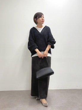 「アイテム（パンプス）」を使った、rd-yuko さん（レディース・155cm）の秋コーディネート