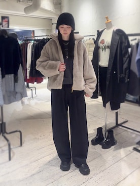 「ファッションの力を信じよう」｜4onさん（レディース・168cm）の秋コーディネート