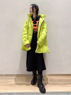 4onさん(レディース・168cm)の冬コーディネート