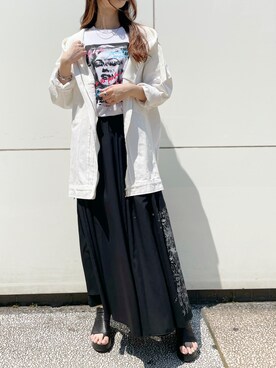 4onさん（レディース・168cm）の夏コーディネート