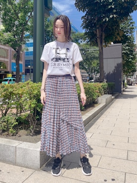 4onさん（レディース・168cm）の夏コーディネート