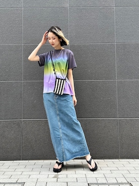 4onさん（レディース・168cm）の夏コーディネート