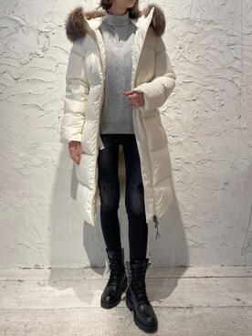 4onさん（レディース・168cm）の冬コーディネート