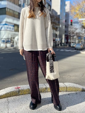 4onさん(レディース・168cm)の秋コーディネート