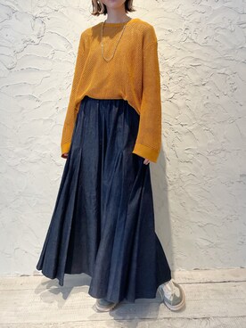 4onさん（レディース・168cm）の春コーディネート