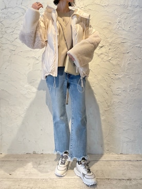 4onさん（レディース・168cm）の冬コーディネート