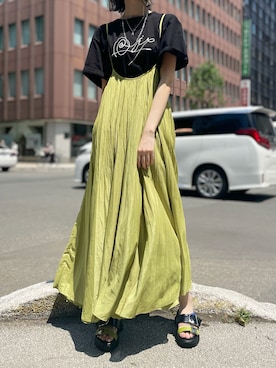 4onさん（レディース・168cm）の夏コーディネート