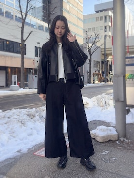 4onさん(レディース・168cm)の冬コーディネート