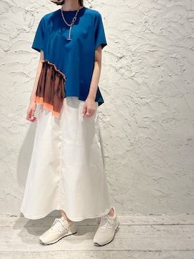 4onさん（レディース・168cm）の夏コーディネート