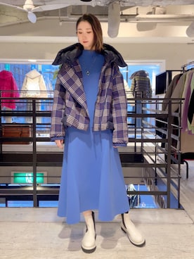 4onさん（レディース・168cm）の冬コーディネート