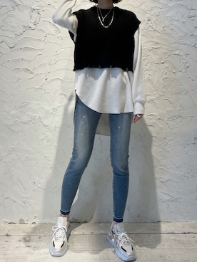 4onさん(レディース・168cm)の冬コーディネート