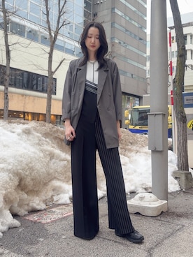 4onさん（レディース・168cm）の春コーディネート