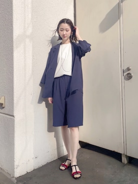 4onさん（レディース・168cm）の夏コーディネート