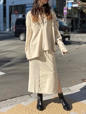 4onさん（レディース・168cm）の秋コーディネート