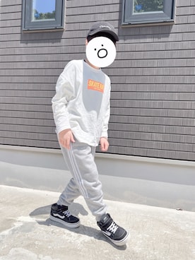 「RAT EFFECT（ラットエフェクト）のアイテム」を使った、kuさん（キッズ・129cm）の春コーディネート