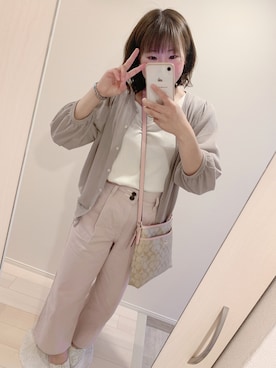 「ごきげんウィーク」｜「アイテム（パンプス）」を使った、あずさんさん（レディース・156cm）の春コーディネート