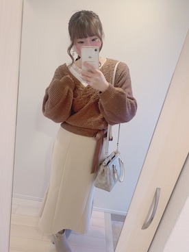 あずさんさん(レディース・156cm)の冬コーディネート