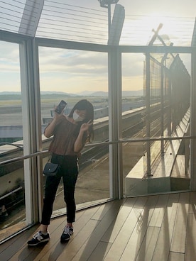 humuさん（レディース・154cm）の秋コーディネート