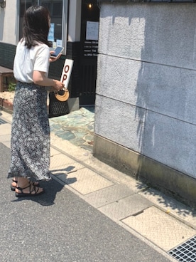 「Java（ジャバ）のアイテム」を使った、nanaさん（レディース・162cm）の夏コーディネート