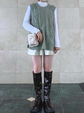 mnm.さん（レディース・156cm）の秋コーディネート