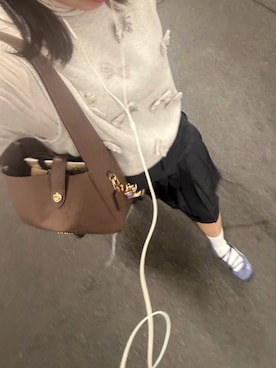 「COACH（コーチ）のアイテム（バッグ）」を使った、よつさん（レディース・165cm）の春コーディネート