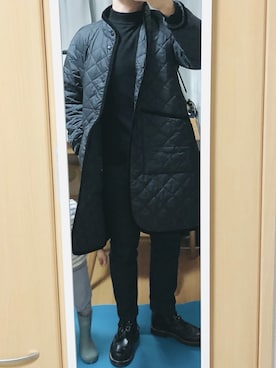 「LAVENHAM（ラベンハム）のアイテム」を使った、りさん（メンズ・174cm）の冬コーディネート